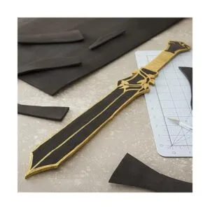 Hoja de espuma EVA negra de 0.236 in para manualidades_2