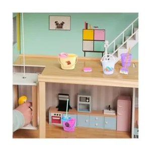 22 piezas de muñeca de cubo en miniatura suministros de_6