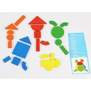 Juguetes de bloques magnéticos de madera bloques de_1