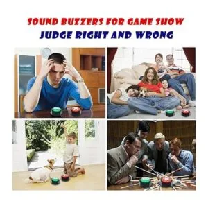 Zumbadores de respuesta botones de sonido juego de 2_4