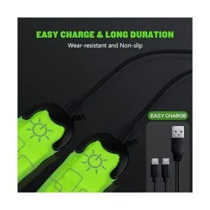 Simket Pulseras LED mejoradas para correr paquete de 2_4