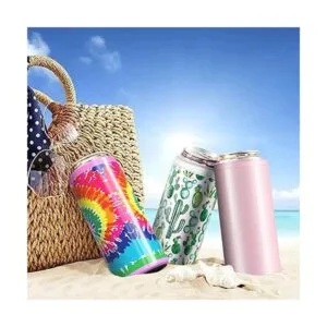 TILUCK Skinny Enfriador de latas para cerveza delgada y_6