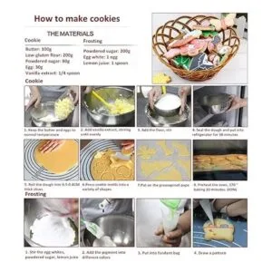 Woodland Juego de cortadores de galletas de animales 10_4