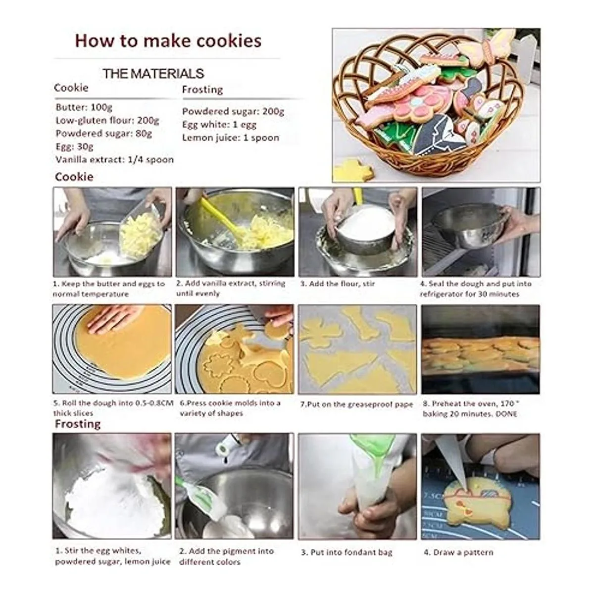 Woodland Juego de cortadores de galletas de animales 10_4