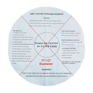 ALL PARTS ETC. Funda de filtro de espuma para aspiradora_3