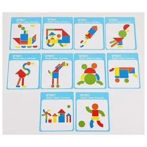 Juguetes de bloques magnéticos de madera bloques de_3