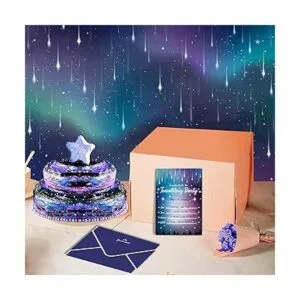12 juegos de tarjetas de invitación de fiesta de estrella_6