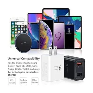 Pofesun Cargador de pared de carga rápida 3.0 paquete de_3