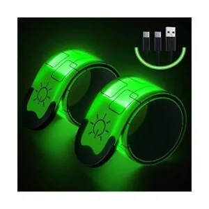 Simket Pulseras LED mejoradas para correr paquete de 2_1
