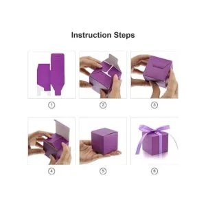 KPOSIYA Paquete de 70 cajas de recuerdos de 2 x 2 x 2_6