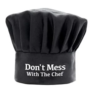 Funny Chef Hat Dont Mess with The Chef Sombrero de_1