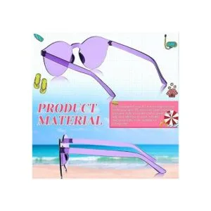 Paquete de 12 gafas de sol redondas sin montura_3