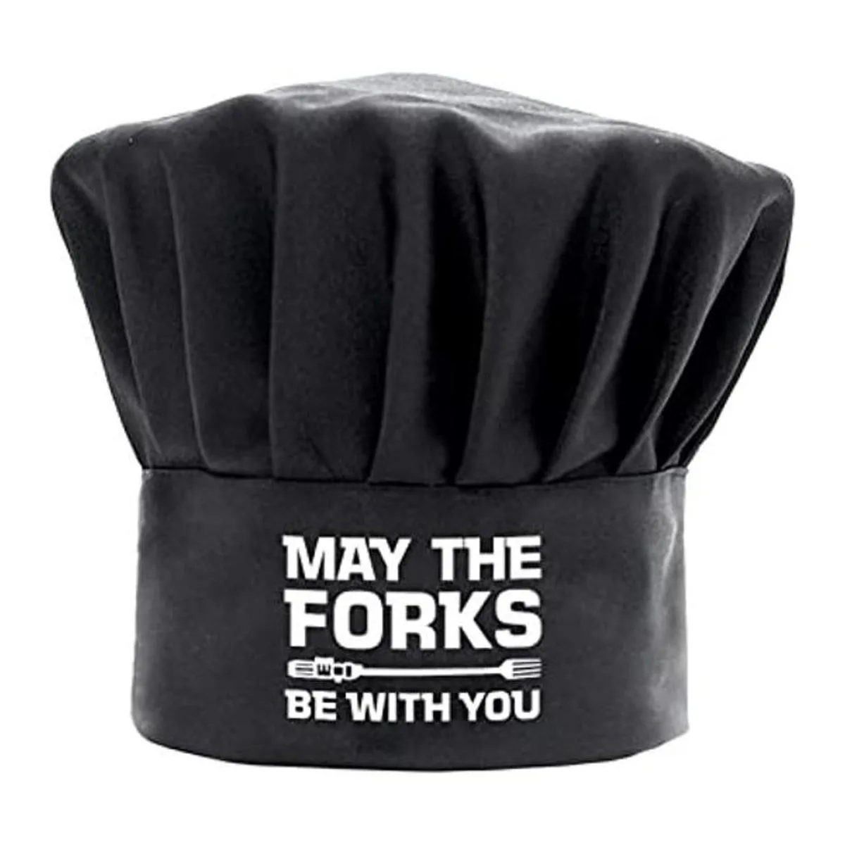 Funny Chef Hat May The Forks Be With You Sombrero de_1