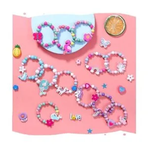 JOTIKO Pulseras de cuentas de 20 unidades para niñas_2