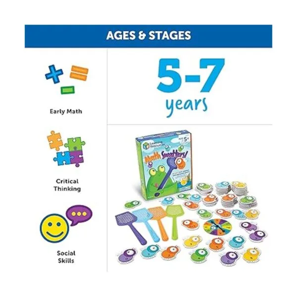 Learning Resources Mathswatters Juego de adición y resta_6