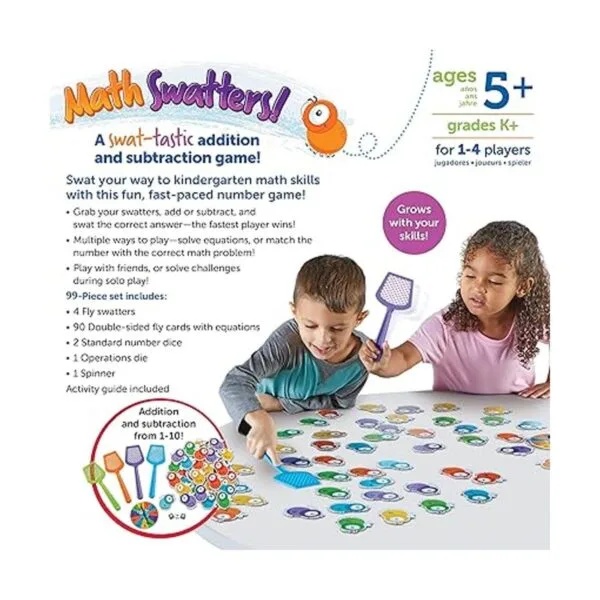 Learning Resources Mathswatters Juego de adición y resta_5