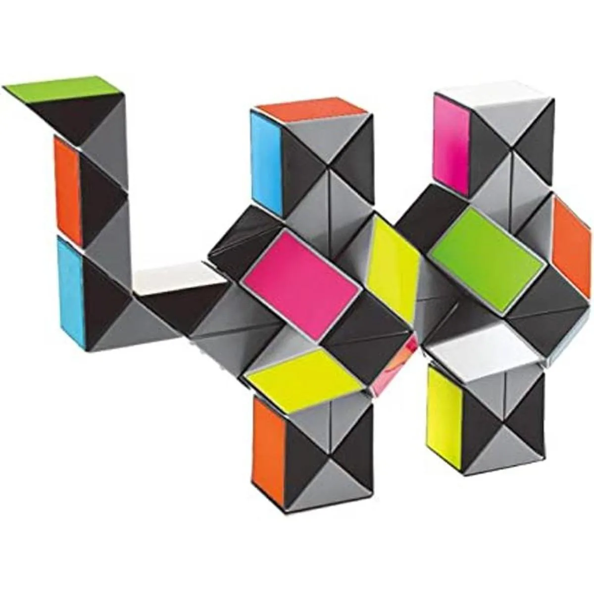 Ahyuan Cubo de serpiente grande con 72 cuñas juguete_1