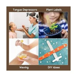 WISYOK Palitos de manualidades de 8 pulgadas 120_7