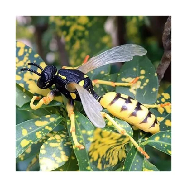 FLORMOON 4 figuras de abeja de abeja de abeja de juguete_6