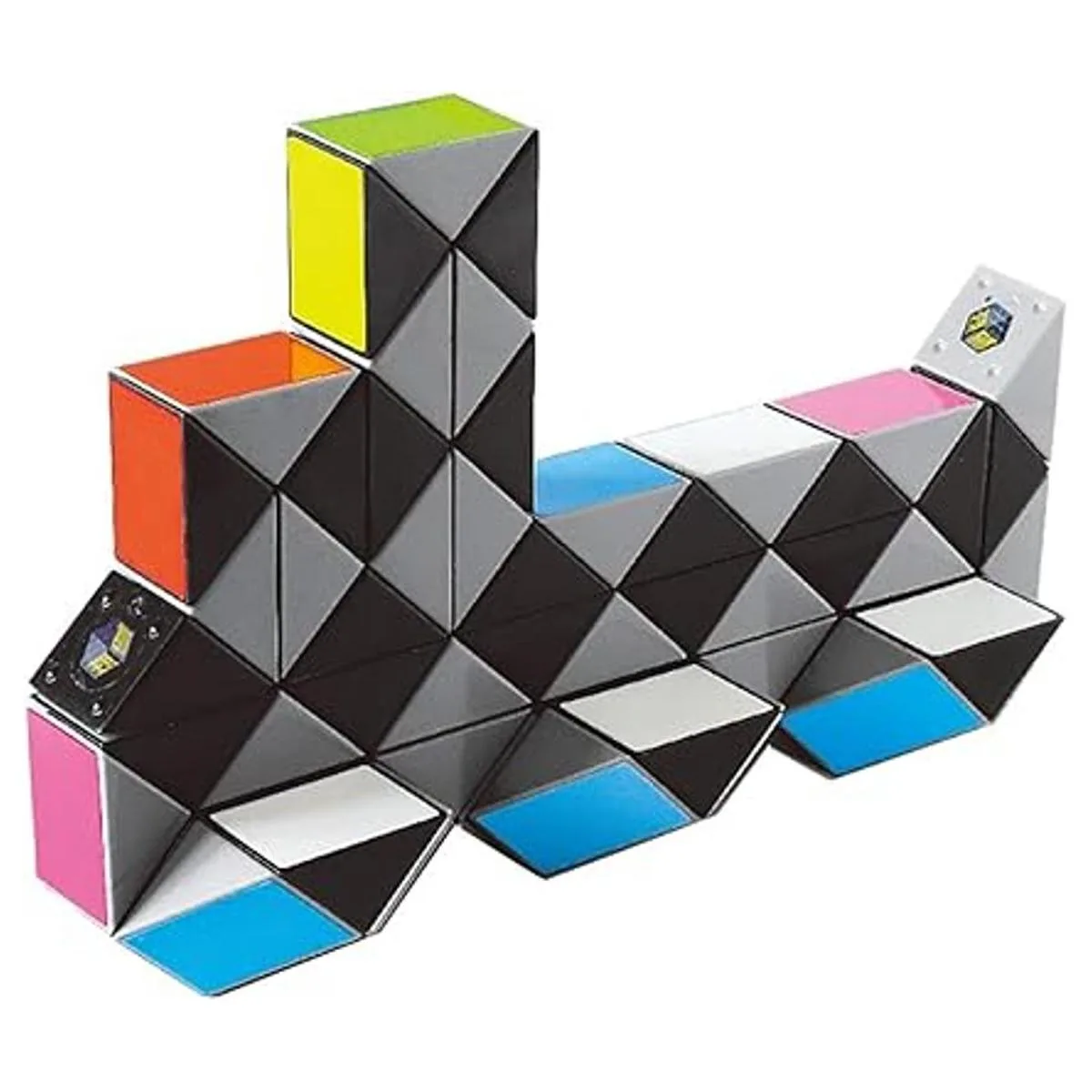 Ahyuan Cubo de serpiente grande con 72 cuñas juguete_2