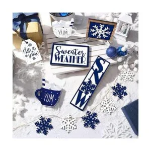 12 piezas de decoración de bandeja escalonada de Navidad_5