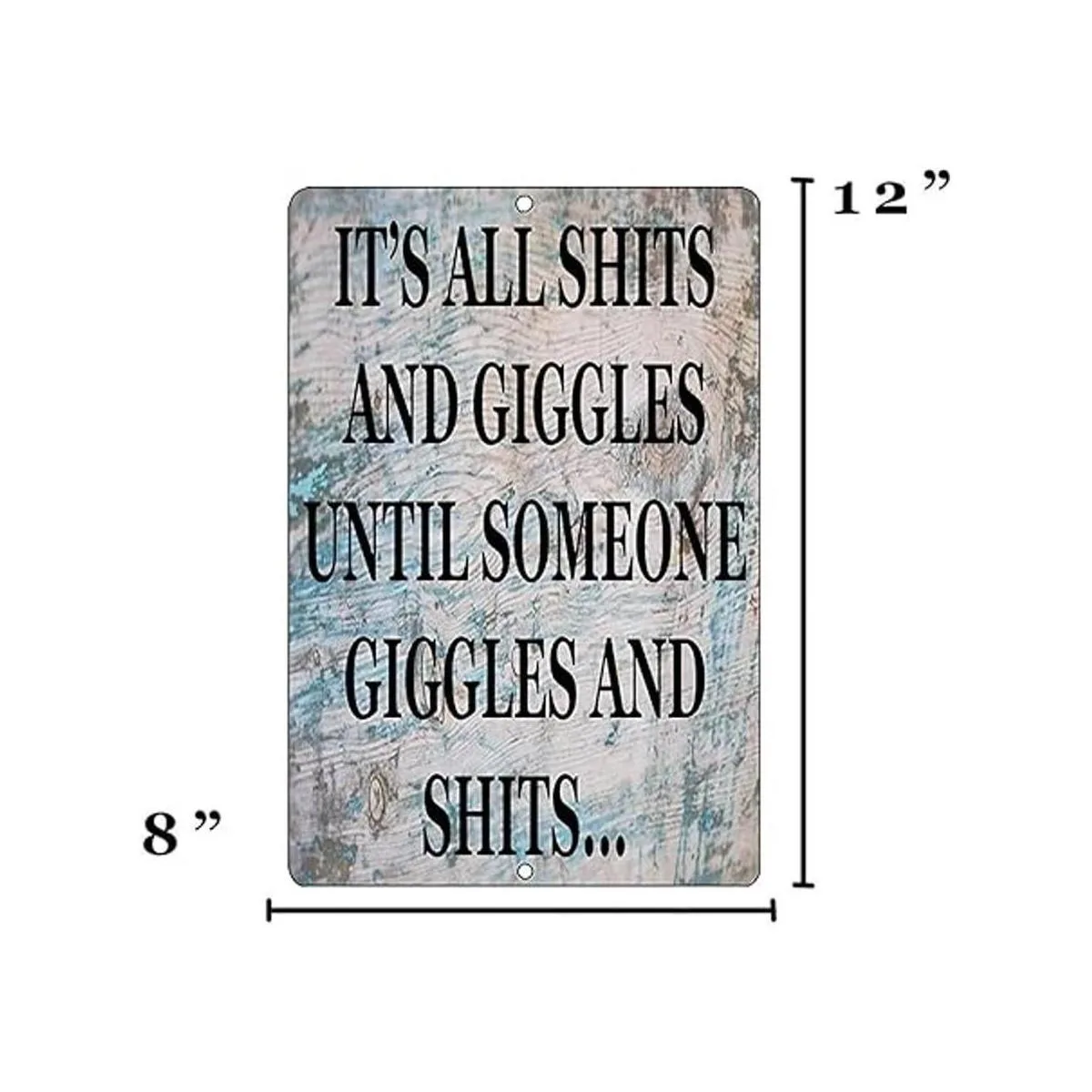 Rogue River Tactical Divertido letrero de metal ShTS and_3