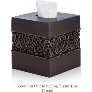 Essentra Home Soporte de bronce para cepillos de dientes_3