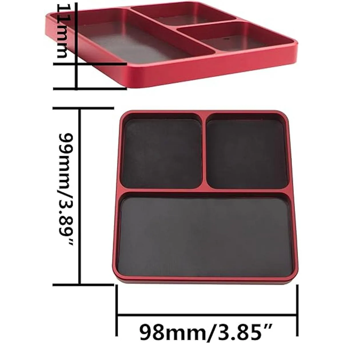 ShareGoo Bandeja universal de metal RC con almohadilla_6