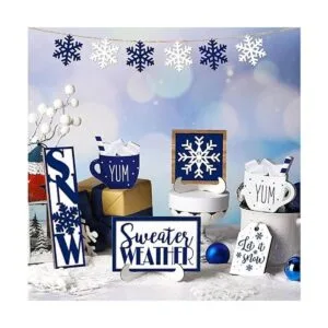 12 piezas de decoración de bandeja escalonada de Navidad_2