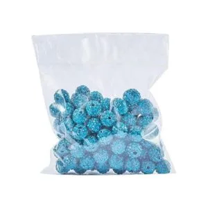 Pandahall 100 piezas de 0.394 in de circón azul Shamballa_7