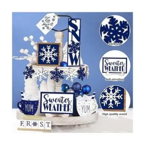 12 piezas de decoración de bandeja escalonada de Navidad_4