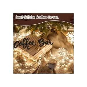 Huray Rayho Letrero de madera para barra de café de pared_4