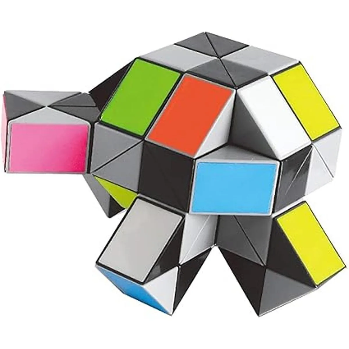 Ahyuan Cubo de serpiente grande con 72 cuñas juguete_3