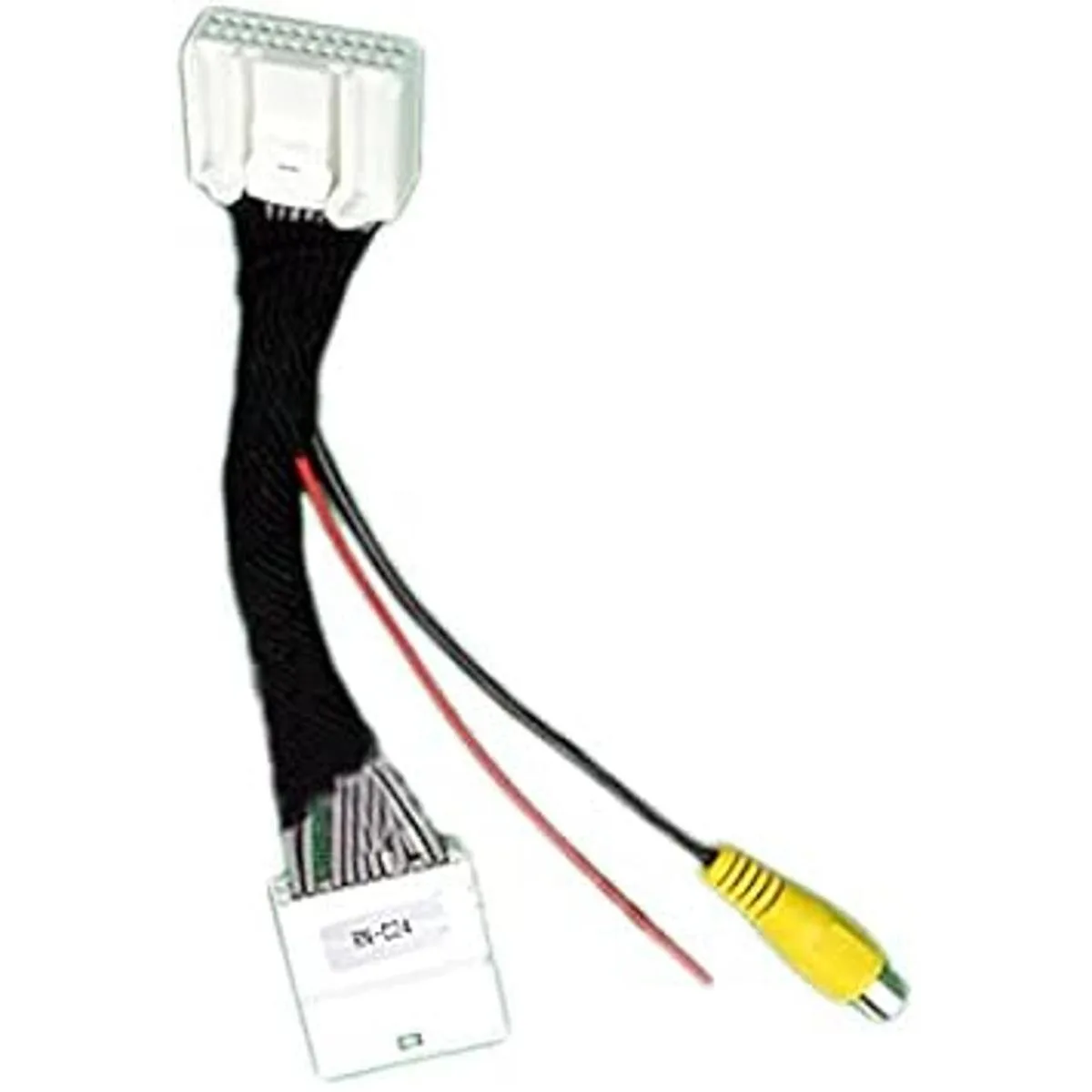 YDC 24 Pin Car Rear View Reverse Camera RCA Adapter_3