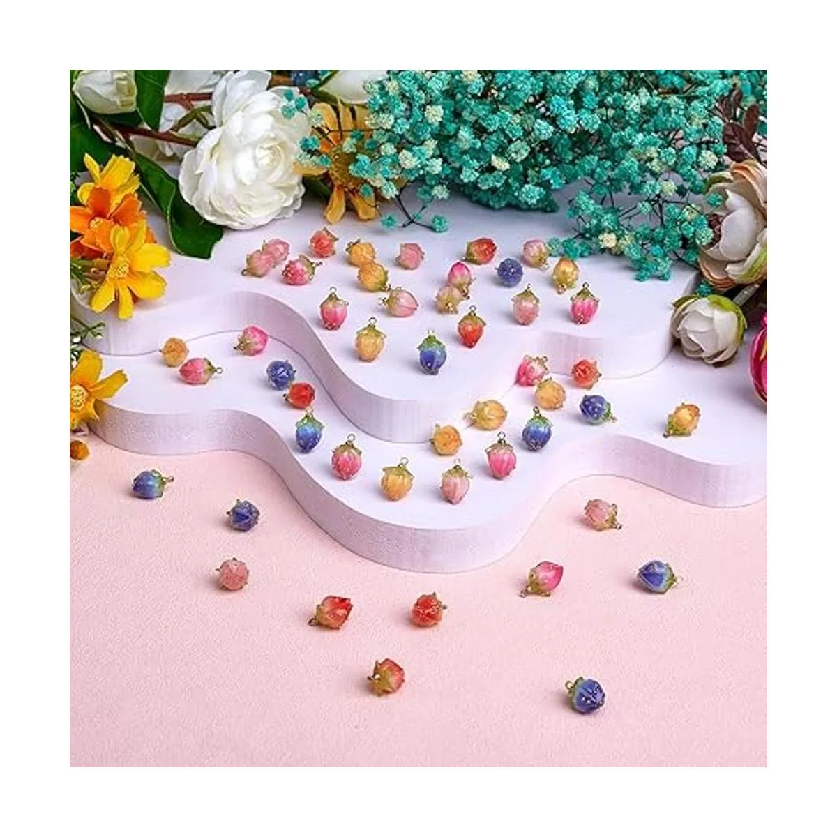 BEEFLYING 10 dijes de acrílico transparente para hacer_4