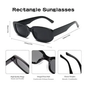 Paquete de 820 lentes de sol rectangulares coloridos a_5