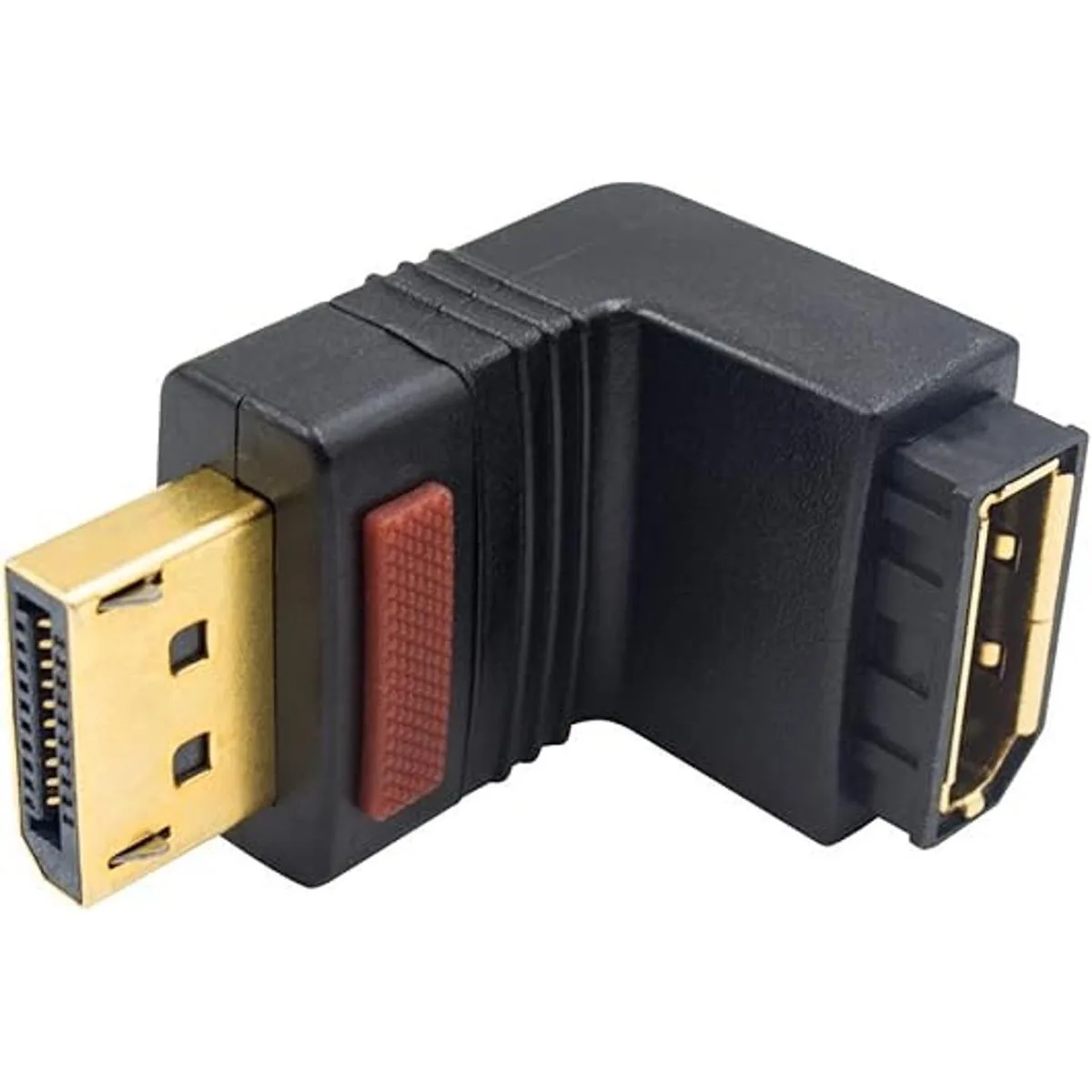 Adaptador Poyiccot DP a DP de 90 grados hacia arriba de_1