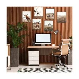 Arte de pared de vaca de las tierras altas decoración de_3