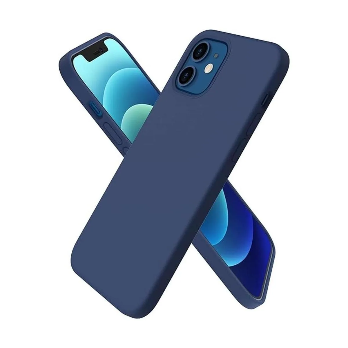 ORNARTO Compatible con iPhone 12 Mini silicona líquida_1