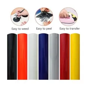 Hojas de vinilo de transferencia de calor 3D de 12 x 10_3