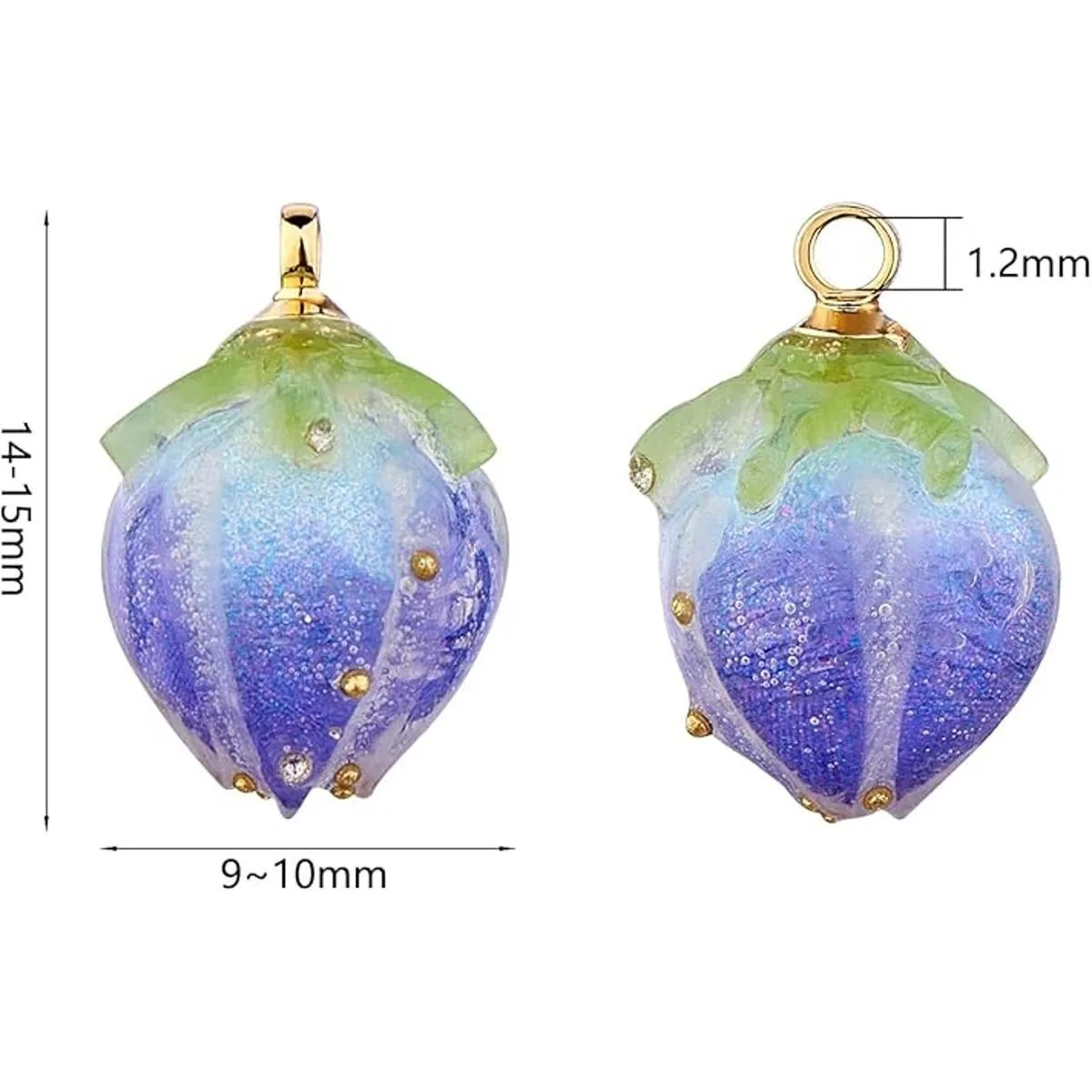 BEEFLYING 10 dijes de acrílico transparente para hacer_2