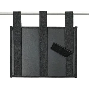 Zafit Organizador de noche de lino organizador de_4