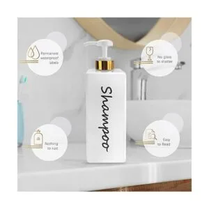 Dispensador de champú y acondicionador juego de 3 27_2