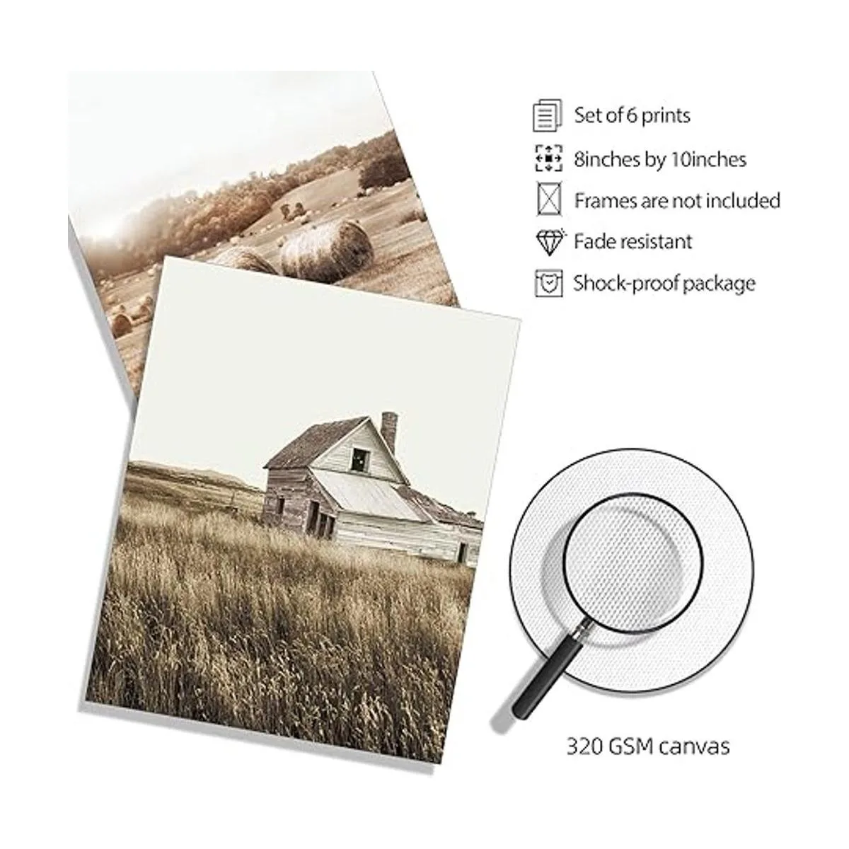 Arte de pared de vaca de las tierras altas decoración de_6