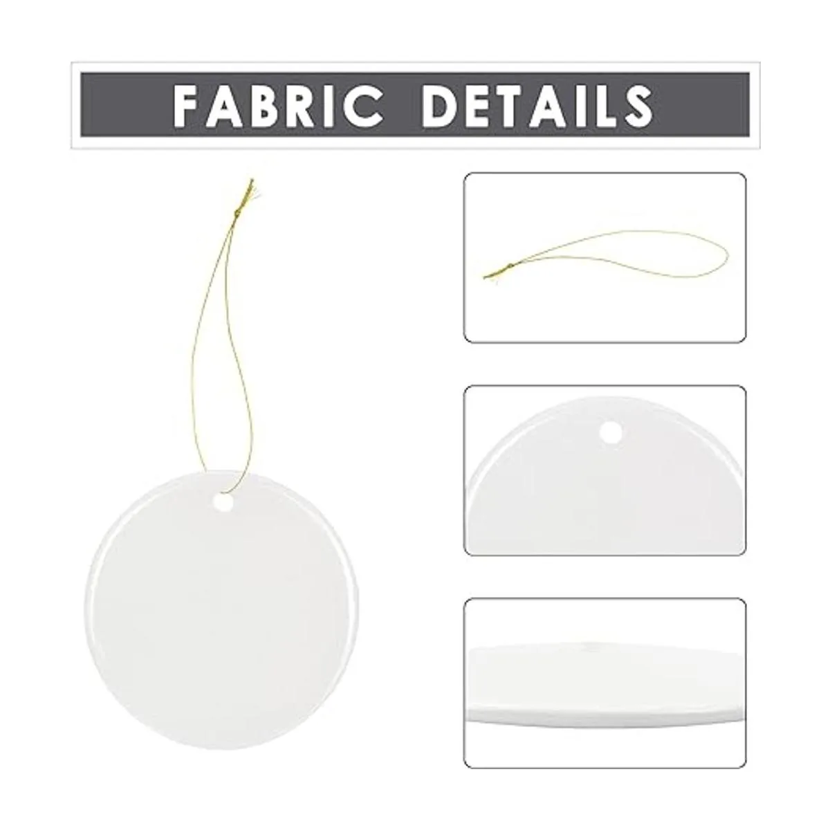 MAIKESUB 10 adornos redondos de cerámica en blanco por_3