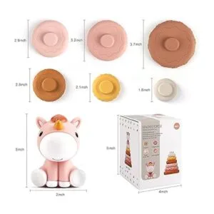 Nueplay 7 juguetes de bebé apilables y anidados juguetes_6