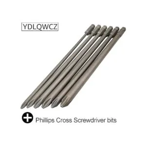 YDLQWCZ Juego de puntas de destornillador Phillips largos_2