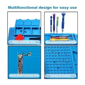 Tapete de soldadura de silicona resistente al calor de_3