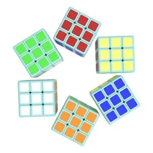 Y.L. DOYMX Mini cubo de 3 x 3 pulgadas cubo pequeño de_3