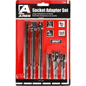 ARES 70382 Juego de adaptadores de enchufe de grado de_6